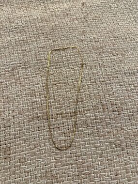 Delicate Gold Women's Chain Necklace